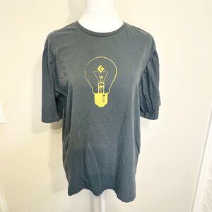Black Diamond Mens Tshirt - Medium - Gray / Green Color